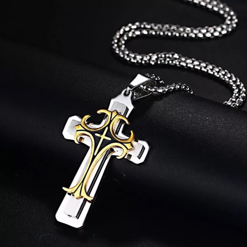 Men’s Cross Necklace